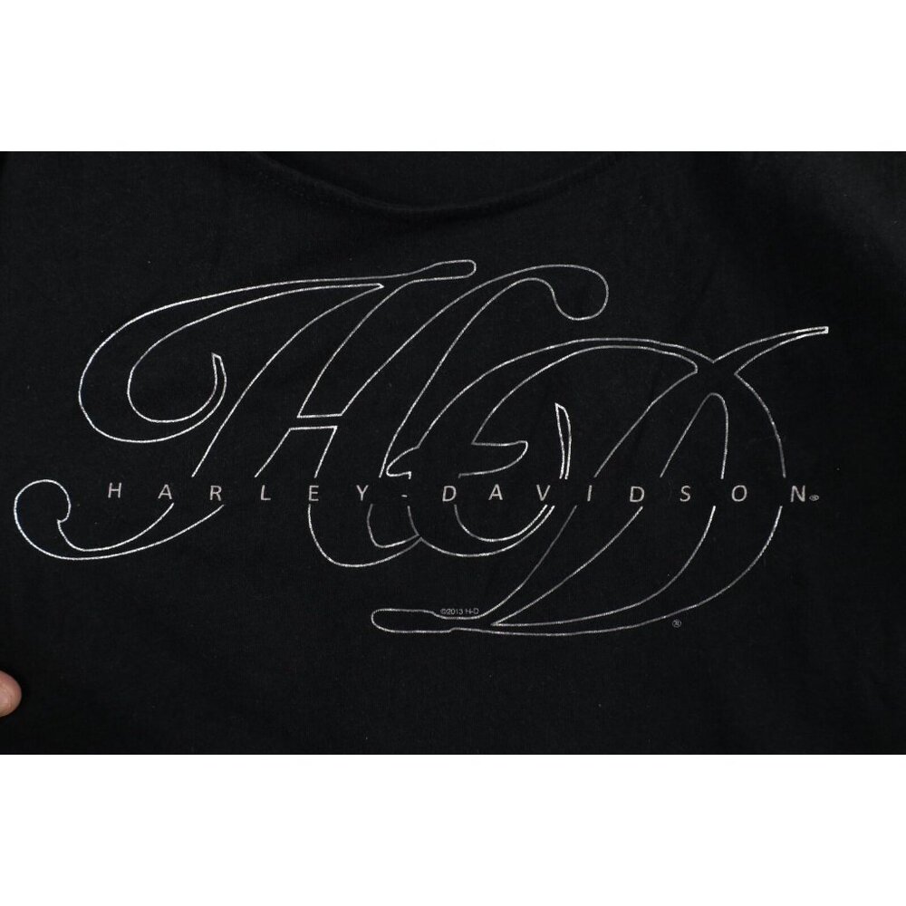 Vintage Y2k Harley Davidson Womens Large Spell Ou… - image 4